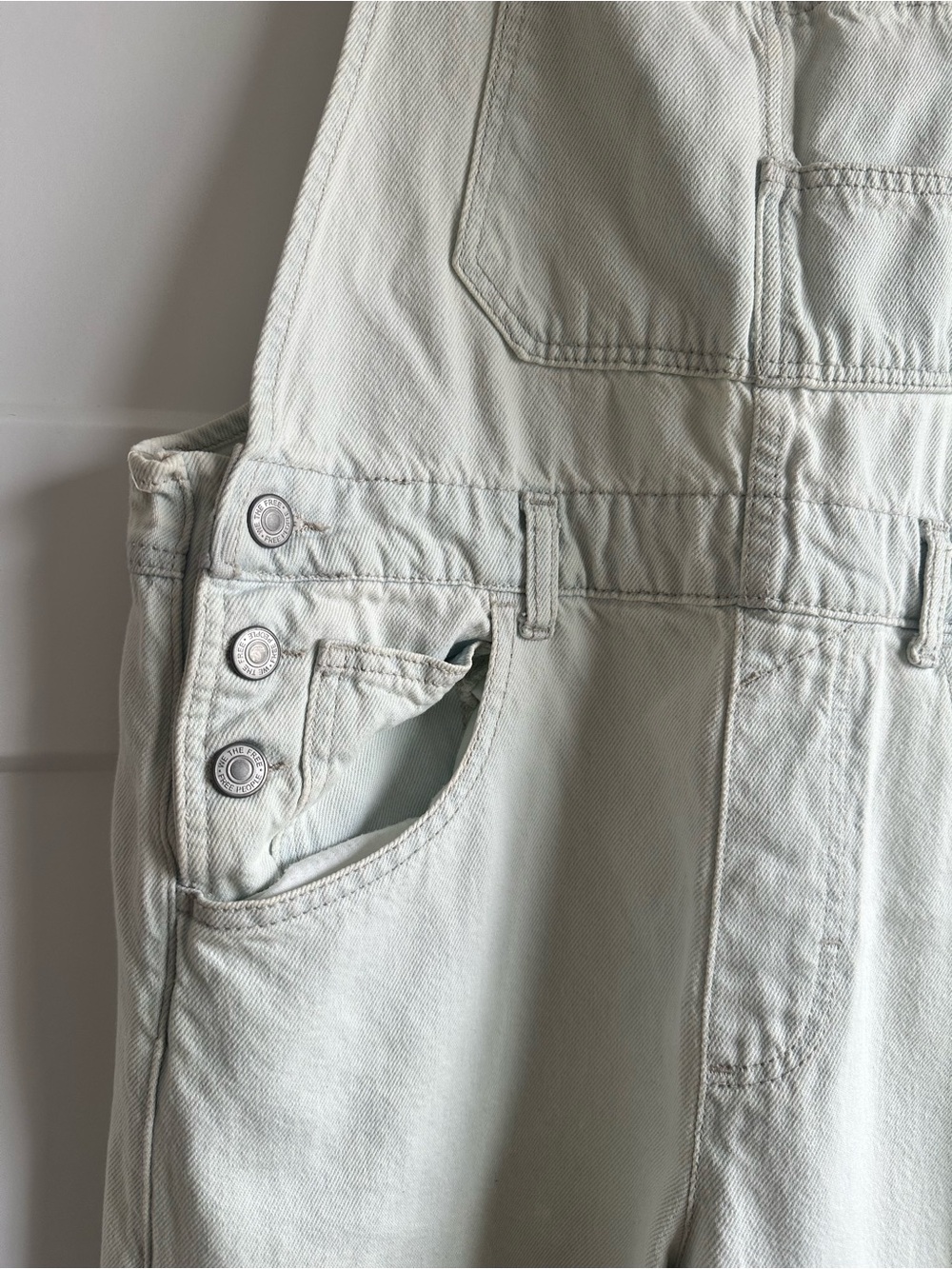 We The Free Women's Denim Overalls - Picture 3 of 6